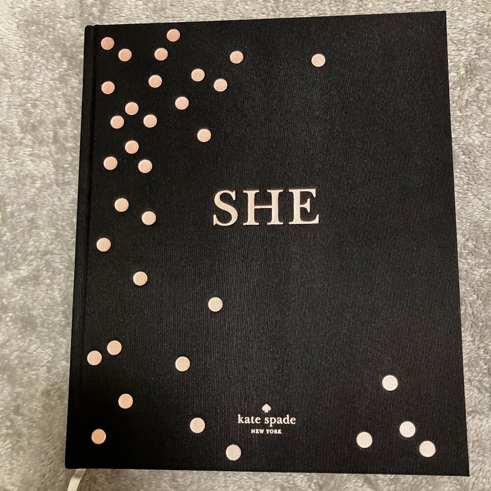 Kate Spade New York: She – Black Hardcover Coffee Table Book